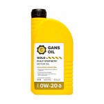 Моторное масло GANS OIL GOLD 0W20, 1л
